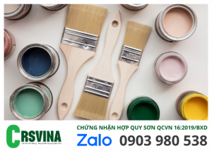 Chứng Nhận Hợp Quy Sơn QCVN 16:2019/BXD 2023