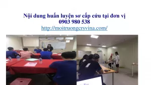 Nội dung huấn luyện sơ cấp cứu tại đơn vị scaled