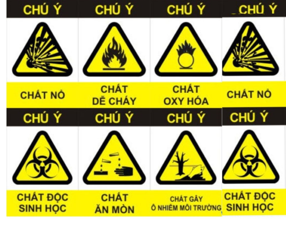 Vì sao cần sử dụng biển báo an toàn hóa chất? 3 Biển báo an toàn hoá chất