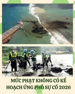 Mức phạt không có kế hoạch ứng phó sự cố 2026