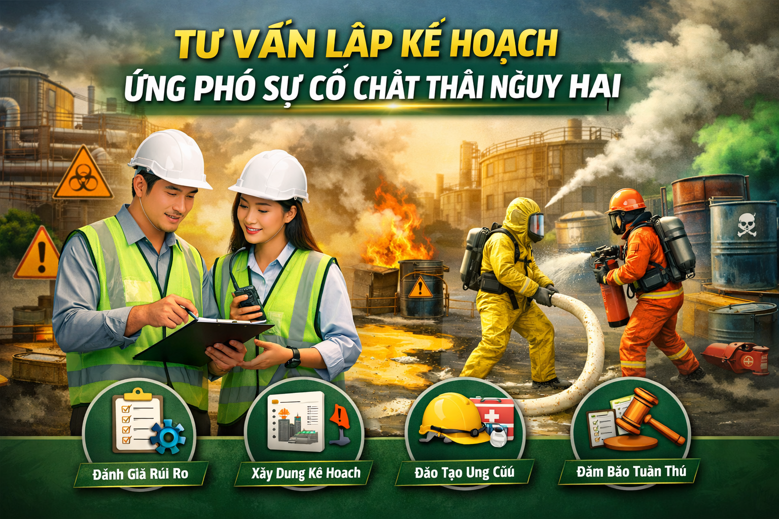Tu van lap ke hoach ung pho su co chat thai nguy hai