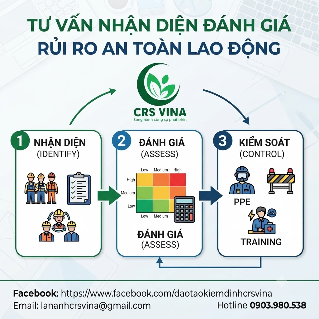Tư Vấn Đánh Giá Rủi Ro An Toàn Lao Động Chuyên Nghiệp 1 Tư vấn nhận diện đánh giá rủi ro an toàn lao động